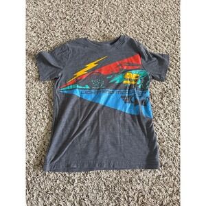 Jumping Beans Boys Gray "Lighting McQueen" Short Sleeve Tee Size 6